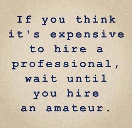 hire a pro